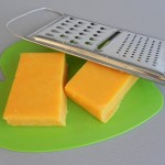 Rallamos el queso cheddar