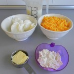 medimos y preparamos los ingredientes de la salsa