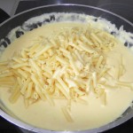 Añad´´is los macarrones a la salsa