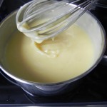 La crema debe quedar así