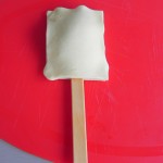 Y cerramos con el otro cuadradito de hojaldre
