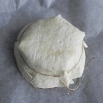 Hacemos algunos pliegues y lo atamos con un cordón de cocina