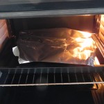 Si vemos que se quema, ponemos por encima papel de aluminio