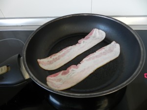 Freímos el bacon
