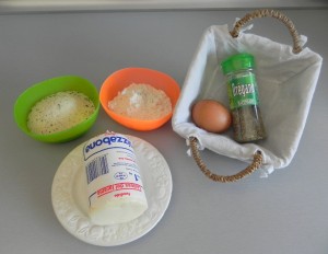 Ingredientes palitos de mozzarella (mozzarella sticks)