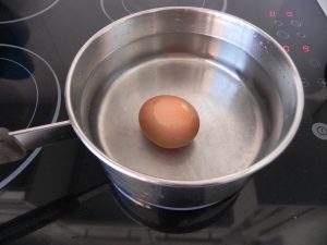 Cocemos el huevo