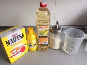 Ingredientes salsa de limón